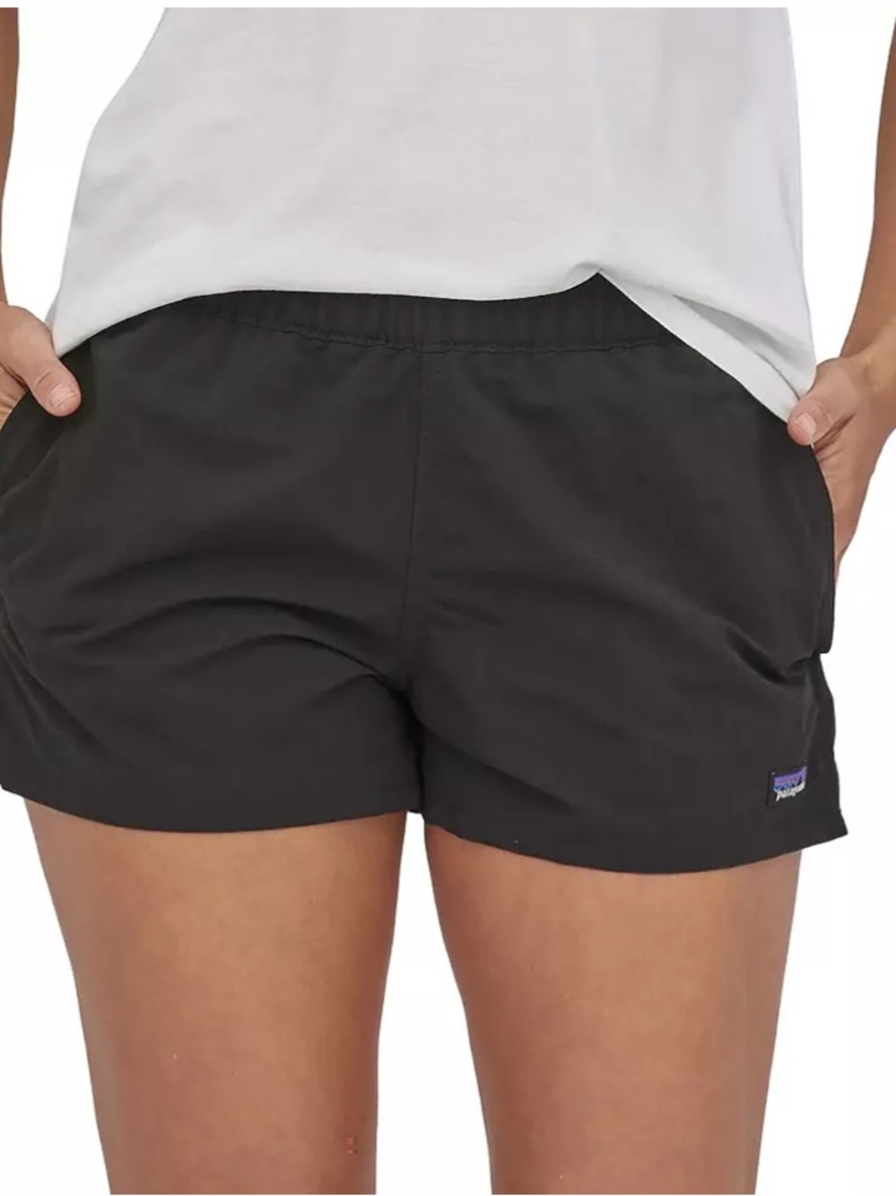 Patagonia Women's Barely Baggies Shorts — Black
